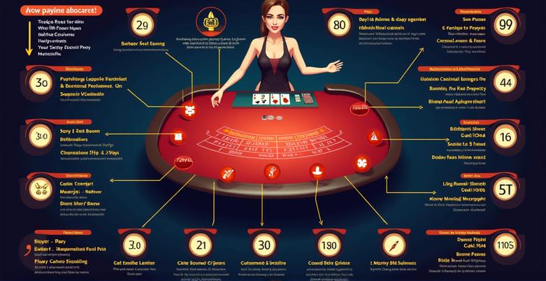 Player and Banker cards in Baccarat